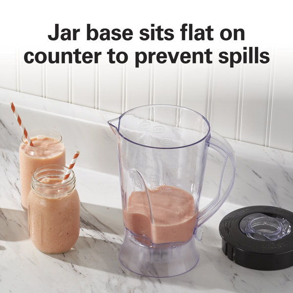 Hamilton Beach® Smoothie Blender 56 oz. Jar 10 Speeds Black & Reviews